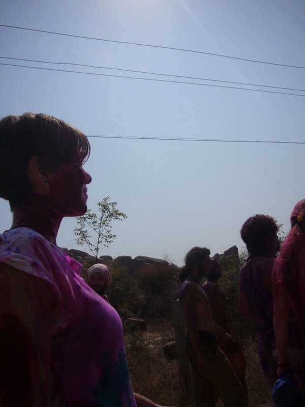 India 2010 - Hampi - Virupapur Gaddi - Holi Festival